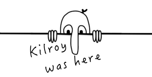 Kilroy was here Blog post